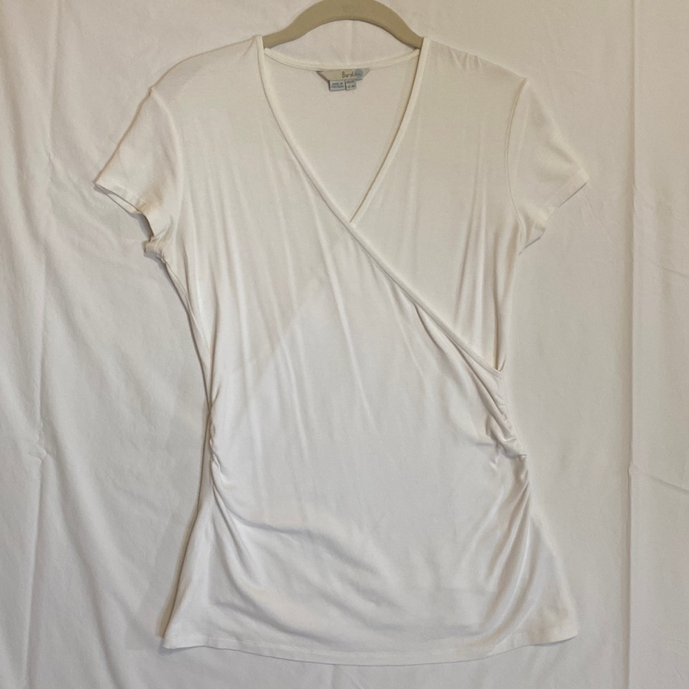 Boden short sleeve faux wrap top WL863 - US8R